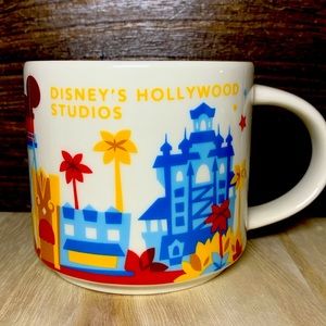Vintage starbucks Disney Parks You Are Here Collection Hollywood Studios Mug